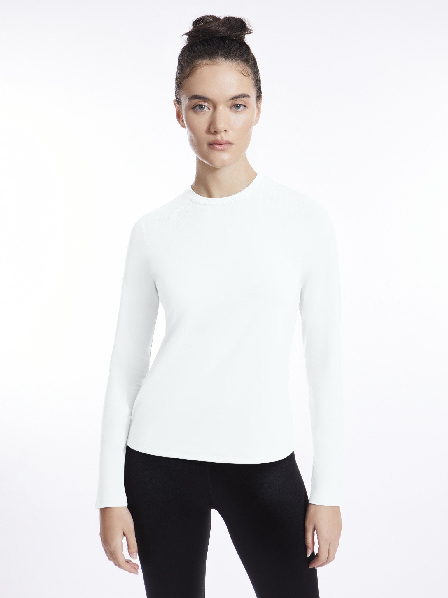 Long Sleeve Fitted Performance Tee