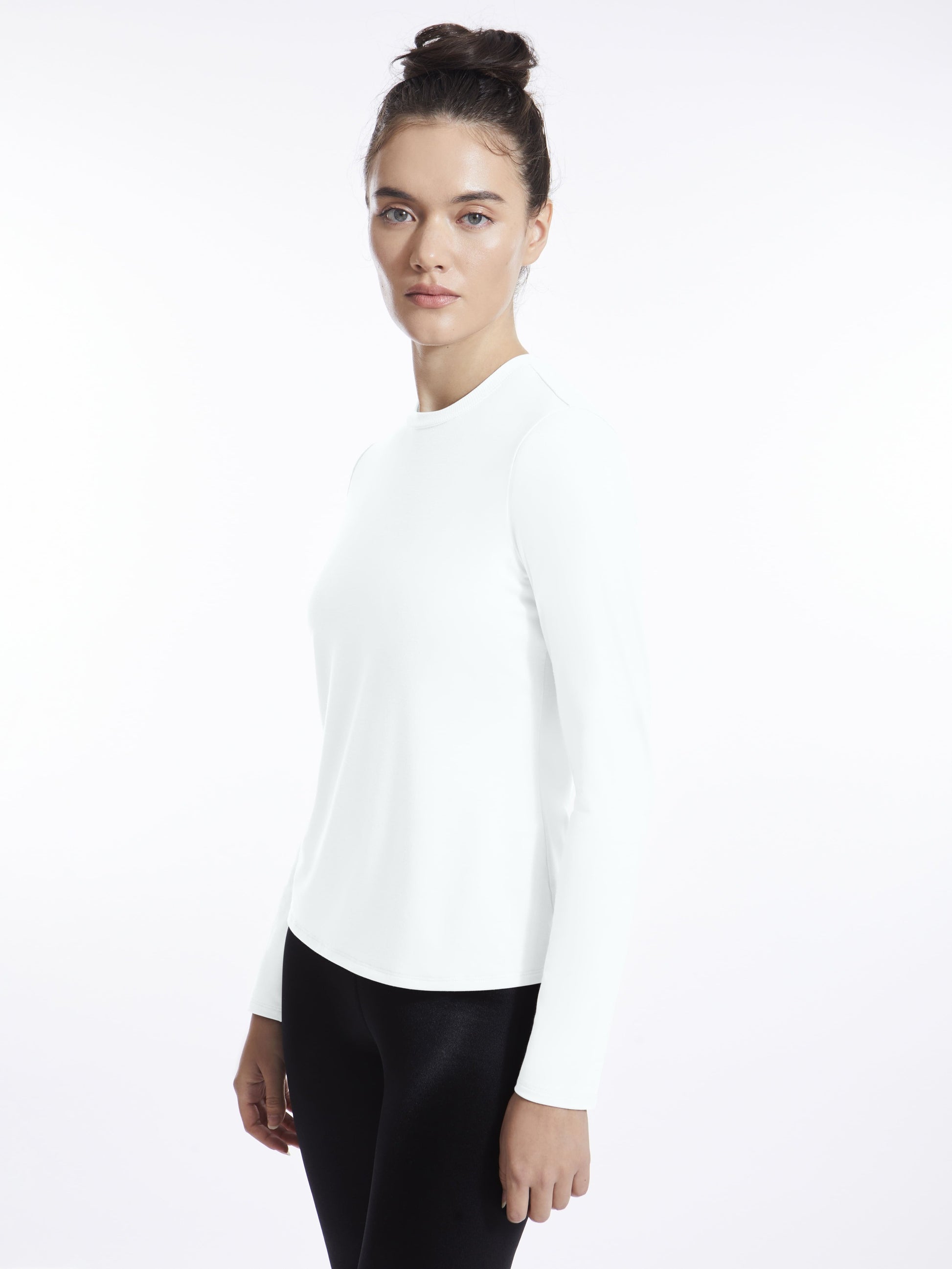 Long Sleeve Fitted Performance Tee