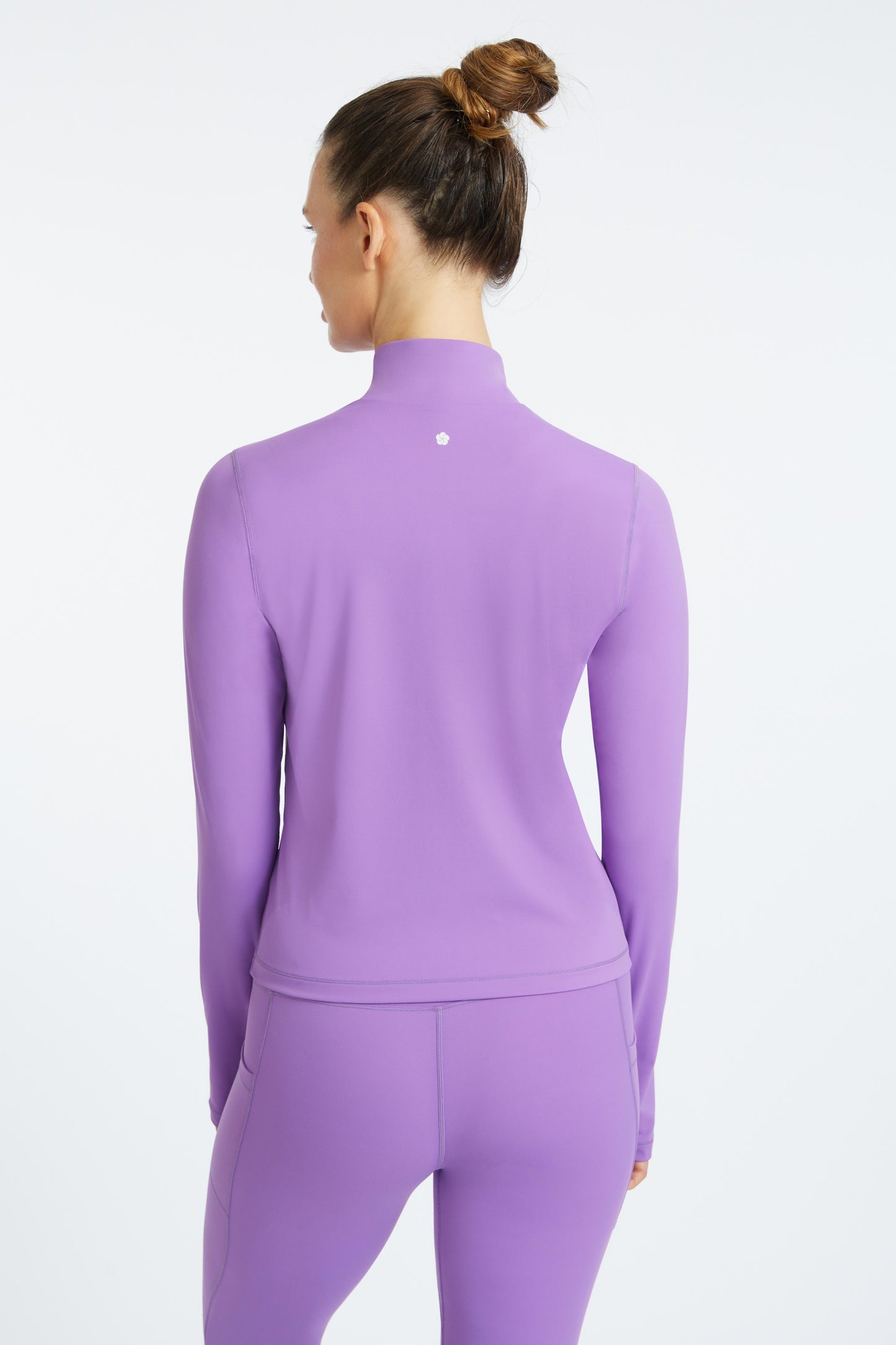 Long Sleeve Zip Front Performance Jacket Dewberry