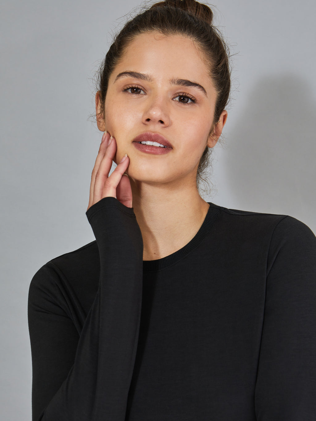 Long Sleeve Fitted Performance Tee