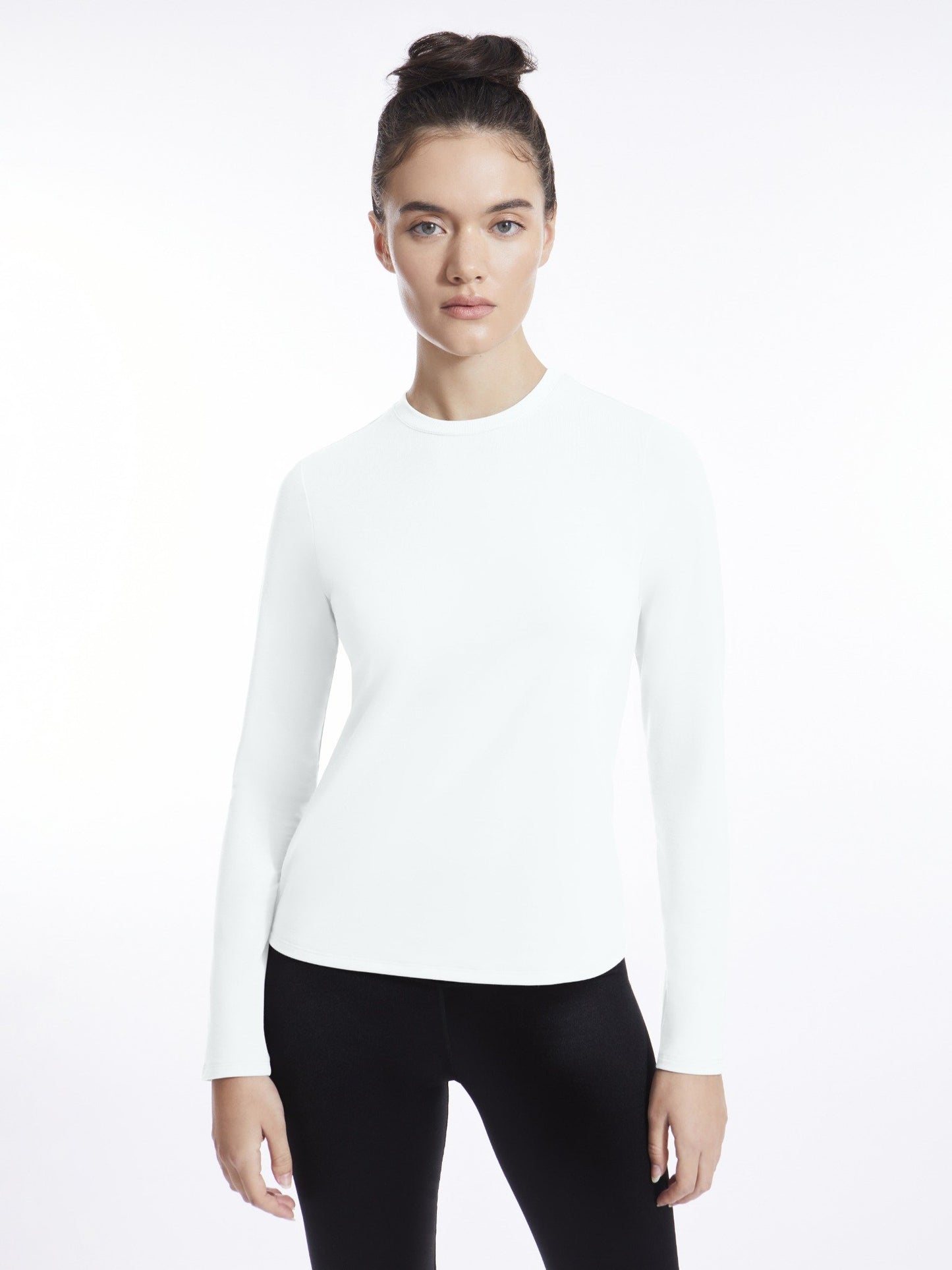 Long Sleeve Fitted Performance Tee